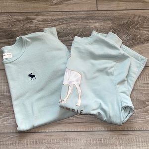 Abercrombie kids girls size 11/12 long sleeved tops.